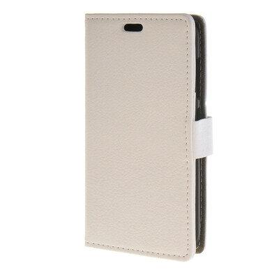 

MOONCASE Litch Skin Leather Card Slot Wallet Bracket Back чехол для Huawei Ascend Y520 White