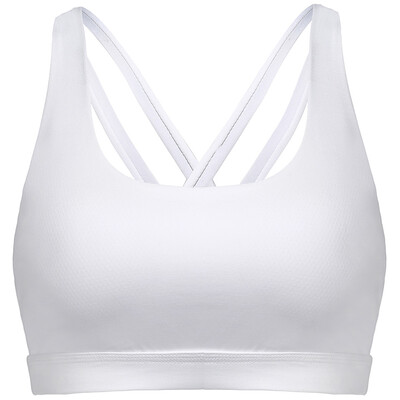 

YOOY Sexy Yoga Bra Women Padded Sports Bra Shake Proof Running Workout Gym Top Tank Fitness Shirt Vest Ladys Sport Green Bra