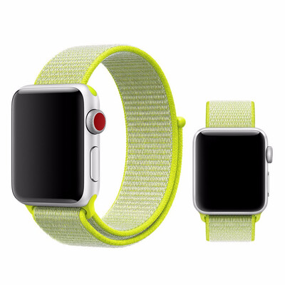 

Nylon sport loop strap For Apple Watch band 42mm 38mm iWatch 321 bracelet hook-and-loop wrist watchband accessories
