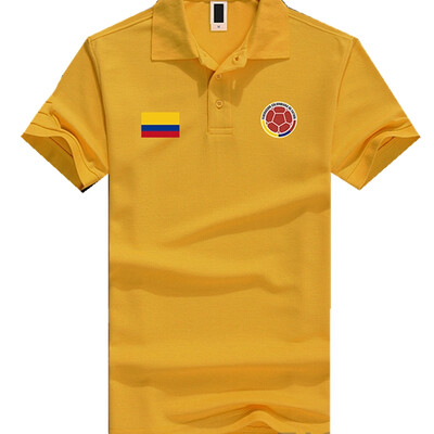 

Russia World Cup 2018 Sports Soccer Polo Shirt Summer New National Polo Shirt 32 Teams T-shirt