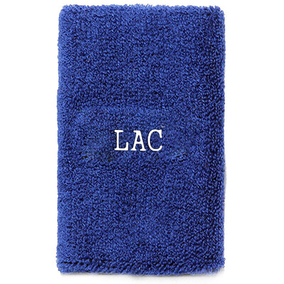 

LAC Sports Bracers Wrapping Basketball Gauntlets Badminton Tennis Running Fitness Mountaineering Wiping Kids Men & Women Towels Wrist Wrist Blue 12CM Single