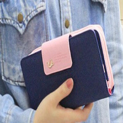 

Vogue Star 2018 Women Brand Wallets Famous Designer PU Leather Purses Multi Colors Women Wallets Hot selling YK40-21