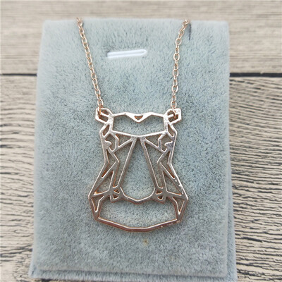

New Hippo Necklace Hippopotamus Jewelry Animal Necklace Geometric Necklace Wild Animal Jewelry Zoo Jewelry