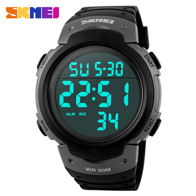 

SKMEI 1068 waterproof mens digital LED sports wrist watch