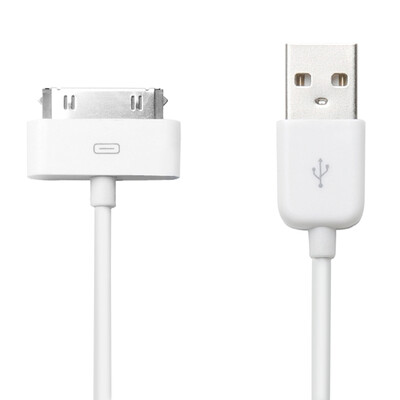 

Snowkids Apple, линии передачи данных 1 м 30pin телефонная линия / белая линия подходит для зарядки iPhone4 / 4S