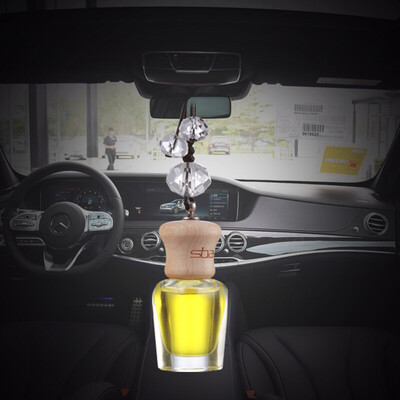

SIBAYI car perfume pendant car perfume pendant hanging car with plant essential oil perfume car ornaments pendant perfume black forest wave card