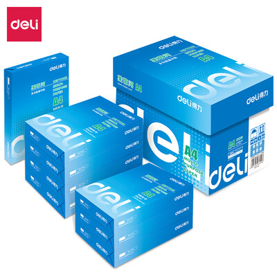 

Deli Deli Rhine copy paper 80gA4 printing paper 8 packaging total 4000 7414