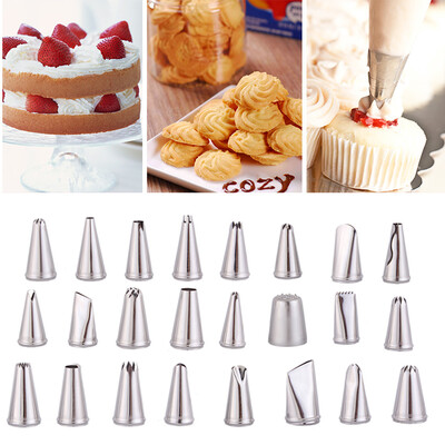 

mymei 24pcs глазурь трубопроводы сопла советы выпечку торта кубок sugarcraft украшения инструмент, рождество