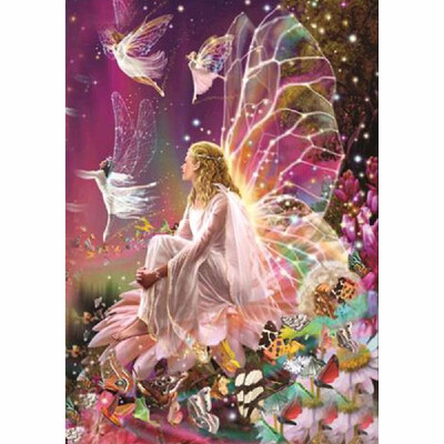 

12 16 Inches 30 40cm DIY 5D Diamond Painting Kit Fairy Resin Rhinestone Mosaic Embroidery Cross Stitch Craft Home Wall Decor