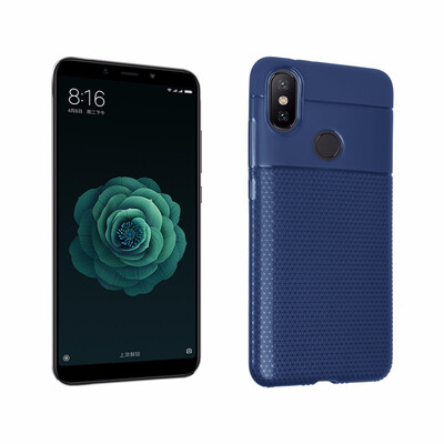 

Goowiiz Phone Case For Oneplus 6 Fashion Triangular texture Soft Silicone Cover Prevent falling