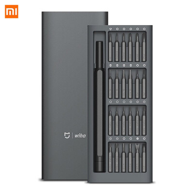 

Xiaomi Mijia Wiha 24 in 1 Precision Screw Driver Kit Daily Use Screw Set Magnetic Bits Xiaomi Home Kit Repair Tools DIY