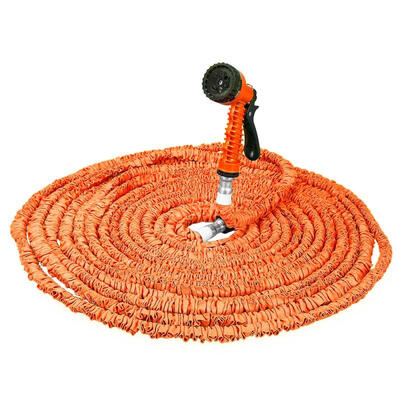 

Paramita 200FT Lightweight Expandable Garden hose pipe with 7 Spraying water Modes for All Watering Needs Aluminum pressure joint