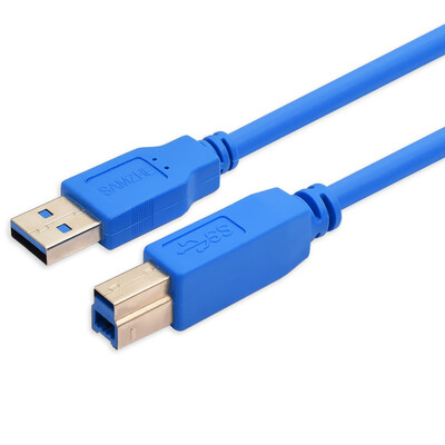 

Shanze (SAMZHE) UK-415 USB2.0 high-speed printer data cable A public to B public AM / BM side port USB cable print line 1.5 meters
