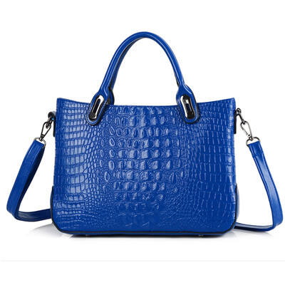 

D.jiani ™ Luxurious crocodile shoulder messenger bag