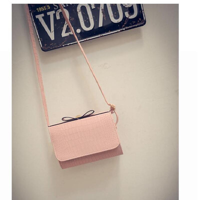 

Bow women messenger bags small candy color handbags new fashion clutches ladies party purse women crossbody shoulder Bag LB190