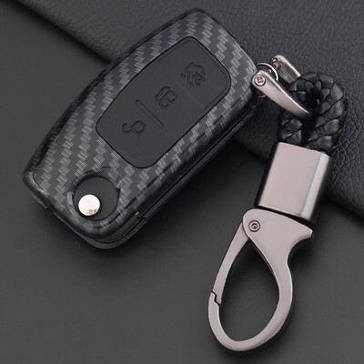 

Huafu Ford Key Bag Ford Fu Ruisi New Mondi Ou Rui Jie Wing Tiger Wing Boforx Wins Car Key Bag Case Buckle All Black - Folding D