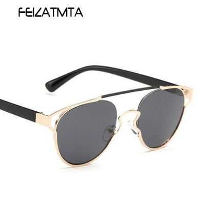 

FEIZATMTA Солнцезащитные очки Женская мода Ретро Солнцезащитные очки Vintage для отдыха Защита путешествий UV400 Eyewear Oculos gafas de sol