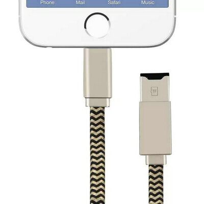 

Memory Card Reader Apple lightning cable 2in1 lightning USB cord cable adapter for iPhone 6 7 8 PlusiPad mini