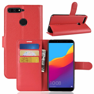 

for Huawei Honor 7C 57" Wallet Phone Case for Huawei Honor 7C 57" AUM-L41 Russian Version Flip Leather Cover Case Fundas