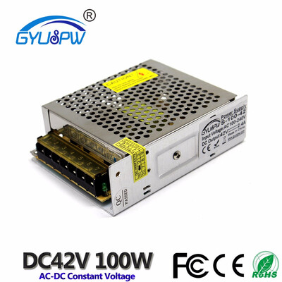 

Universal DC Power Supply Switch DC42V 24A 100W Power Adapter Led Driver Transformer AC-DC SMPS For LED Lighting CNC Router