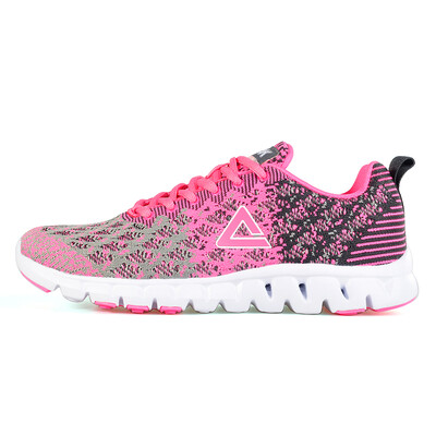 

Peak PEAK running shoes sports shoes fashion female running shoes DH610328 candy pink castle gray 39 yards