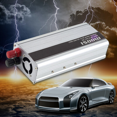 

1500W автомобиля DC 12V в переменное 220V Инвертор зарядное конвертер для электронных