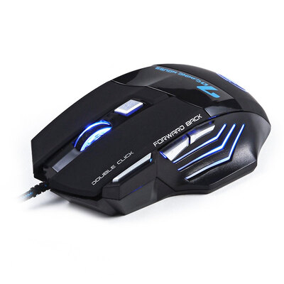 

Estone X7 3200DPI оптический индикатор 7D USB Проводная игровая мышь