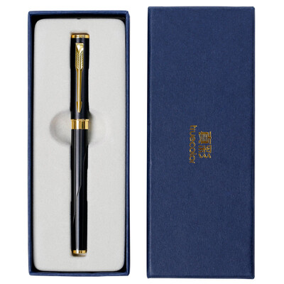

TRUECOLOR pen ink pen EF bright metal pen gift pen business student adult calligraphy practice word change capsule ink dual-use mesh black EFP1269
