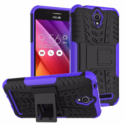 

Goowiiz Phone Case For ASUS Zenfone GO ZC451TGZC500TG55ZB551KL Armor Tire Texture Rugged Protection PCTPU