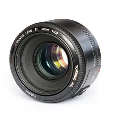 

YONGNUO YN50mm f18 YN EF 50mm f18 AFMF Lens Large Aperture Auto Focus for Canon EOS 60D 70D 5D2 5D3 600d Canon DSLR Camera