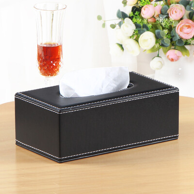 

Yapi Shi leather large tissue box tray creative continental family car paper pumping box living room desktop napkin carton embroidery