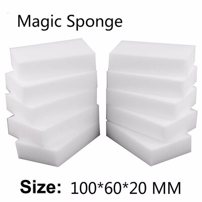 

Cntomlv 50100Pcs Multi-functional Magic Sponge Cleaner Melamine Eraser Scouring Pads for Dish Bowl Cleaning Kitchen Cleaner