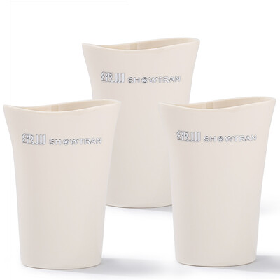 

Xiuchuan Showtran Mouth Cup Couples Toothbrush Cup Brushing Cup Children Wash Cup Plastic Tooth Mickey Milan Art Cup Family 3 Pack