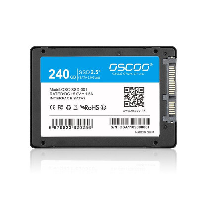 

OSCOO SATA III 6Gbs 25" 7mm 240G Internal Solid State Drive SATA3 SSD for PC Laptop Desktop