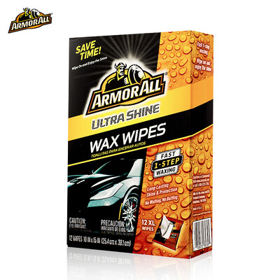 

ARMOR ALL US imports automotive supplies leather mini wipes two pieces LEATHER17237B