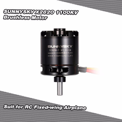 

SUNNYSKY X2820 1100KV 3-5S Brushless Motor for RC Airplane Sailplane Aerobatic Fixed-wing Drone
