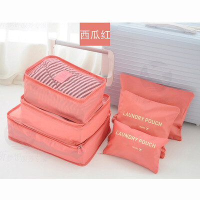 

Kiss Fuju storage bag thick Oxford cloth can be portable finishing bag cotton quilt travel woven bag waterproof moving storage bag finishing package 6 sets