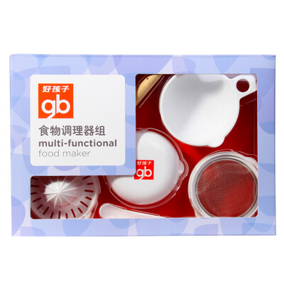 

Jingdong supermarket gb good boy baby food processor group seven sets of J80037