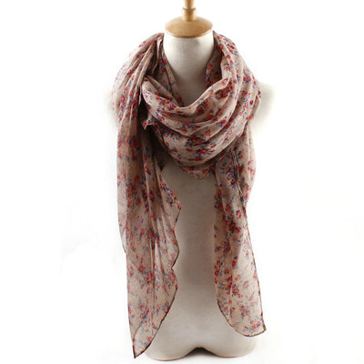 

Guttavalli New Arrival women Flowers Viscose Long Shawl Summer Autumn Female Lovely Floral Scarf Skinny Chevron Small flower dots