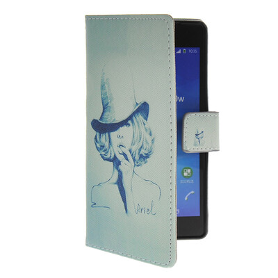 

MOONCASE Pattern Style Leather Side Flip Wallet Card Slot Pouch Stand Shell Back ЧЕХОЛ ДЛЯ Sony Xperia Z2