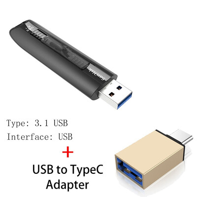 

SanDisk Usb Flash Drive 31 Extreme Speed Pen Drive 64gb 128gb Pendrive Memory Mini Usb Stick Large Capacity Expansion