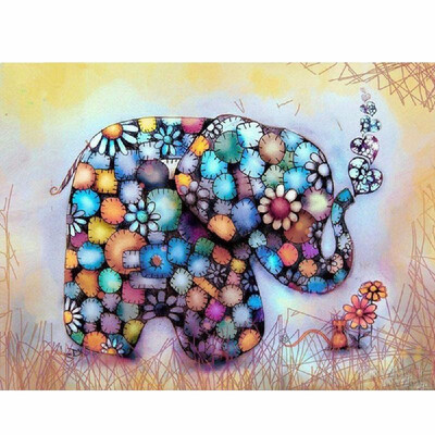 

5D Diamond Painting Full Drill DIY Kit Arts Crafts Embroidery Cross Stitch Rhinestone Canvas Wall Home Decor Style 1