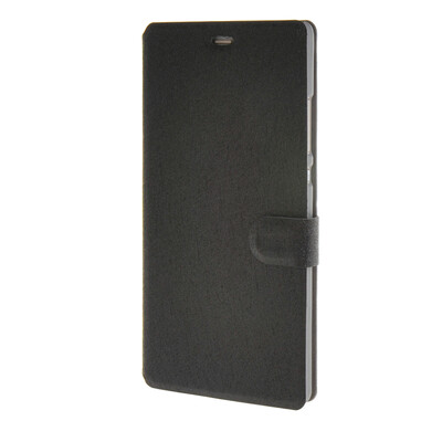 

MOONCASE Matte Skin Flip Leather Wallet Card Slot Stand Back чехол для Sony Xperia M4 AQUA Black