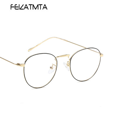 

FEIZATMTA Женские оптические очки Vintage Frames Мода Anti Blu Ray Компьютер Очки Очки Радиационные очки для чтения