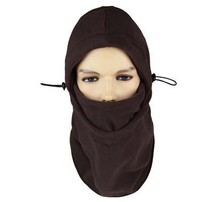 

2016 Hot Sale Outdoor Double Layer Fleece Hat Men Women Thermal Windproof Ride Scarf Thickening Wigs Ski Mask Snowboard Cap