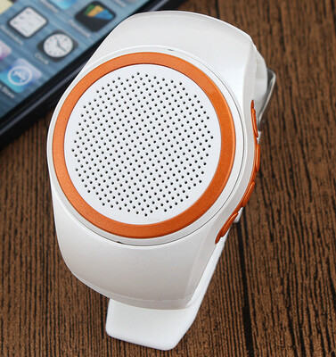 

Для iPhone 6 6с руки свободные часы Браслет Bluetooth Спорт музыка спикер Селфи