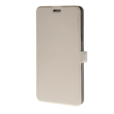 

MOONCASE Cross pattern Flip Pouch Leather Wallet Slim Stand чехол для Samsung Galaxy A7 White