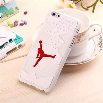 

MITI 3D Jordan Shoe Sole PVC Rubber Cover Case For Apple iPhone6S iPhone 6 4.7" Hot sale Jumpman 15 Colors Phone Cases