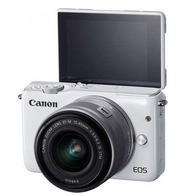 

Canon (Canon) EOS M10 миниатюрный одиночный Кит Уайт (EF-M 15-45mm F / 3.5-6.3 IS STM)