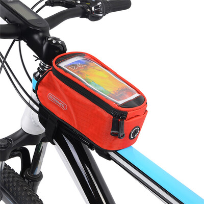 

Saddle Touch Screen Bag with Earphone Hole for 4.7"~5.5" Cell Phone